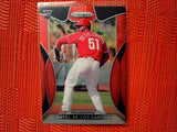 2019 Panini Prizm Baseball  80 Enyel De Los Santos - Philadelphia Phillies  (Red)