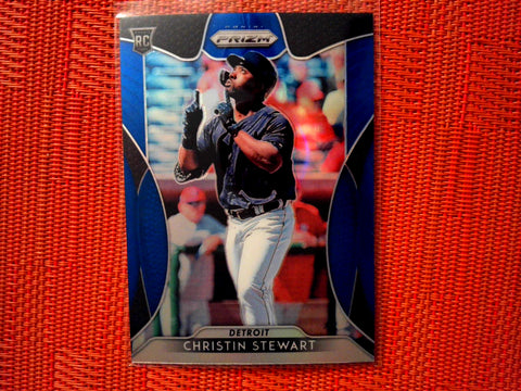 2019 Panini Prizm Baseball  122 Christin Stewart - Detroit Tigers  (Blue)