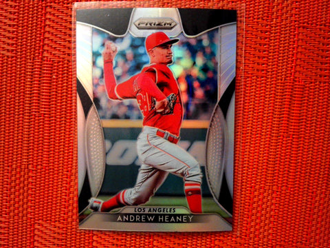 2019 Panini Prizm Baseball  151 Andrew Heaney - Los Angeles Angels  (PRIZM Silvers)