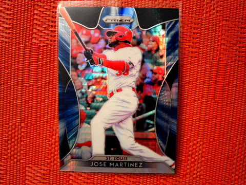 2019 Panini Prizm Baseball  170 Jose Martinez - St. Louis Cardinals  (Hyper Blue)