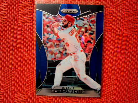 2019 Panini Prizm Baseball  174 Matt Carpenter - St. Louis Cardinals  (Blue)