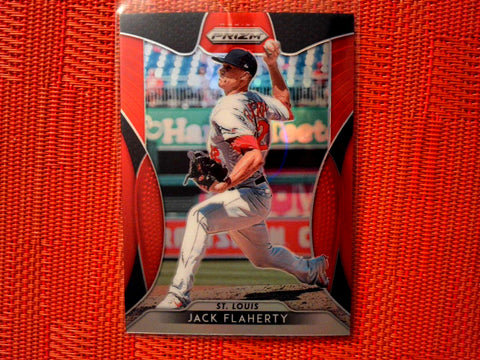 2019 Panini Prizm Baseball  182 Jack Flaherty - St. Louis Cardinals  (Red)