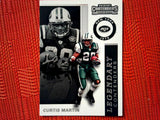 2019 Panini Contenders NFL 9 Curtis Martin - New York Jets (Legendary Contenders Set )