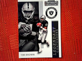 2019 Panini Contenders NFL 14 Tim Brown - Los Angeles Raiders (Legendary Contenders Set )