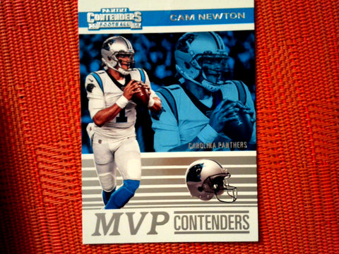2019 Panini Contenders NFL 21 Cam Newton - Carolina Panthers (MVP Contenders Set )
