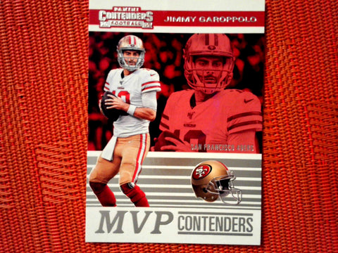 2019 Panini Contenders NFL 22 Jimmy Garoppolo - San Francisco 49ers (MVP Contenders Set )
