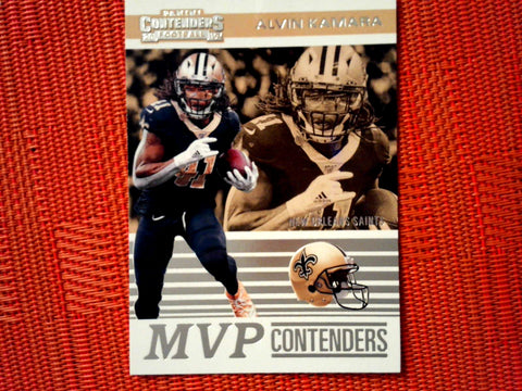 2019 Panini Contenders NFL 23 Alvin Kamara - New Orleans Saints (MVP Contenders Set )