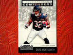 2019 Panini Contenders NFL 12 David Montgomery - Chicago Bears (Rookie of the Year Contenders Set)