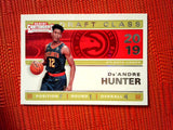 2019-20 Panini Contenders NBA Basketball 4 De'Andre Hunter - Atlanta Hawks (2019 Draft Class Contenders Set )