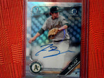 TYLER BAUM AUTO 1st 2019 Bowman Chrome Draft Autograph REFRACTOR #/499 Rookie RC