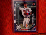 2019 Bowman Draft Beau Philip Purple Paper Parallel /250 - Atlanta Braves