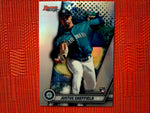 2019 Bowmans Best ROOKIE Refractor JUSTUS SHEFFIELD Mariners RC #34