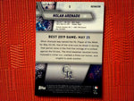 Nolan Arenado 2019 Bowmans Best Refractor #5 Colorado Rockies