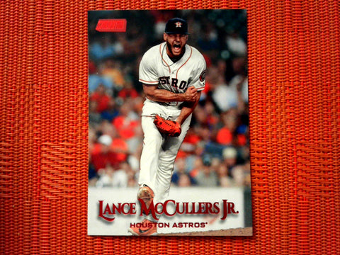 2019 Topps Stadium Club #31 Lance McCullers Jr. - Houston Astros (Red Foil)