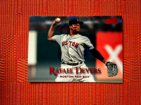 2019 Topps Stadium Club #39 Rafael Devers - Boston Red Sox (Red Foil)