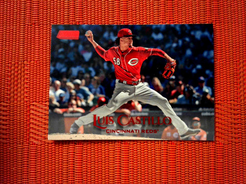 2019 Topps Stadium Club #42 Luis Castillo - Cincinnati Reds (Red Foil)