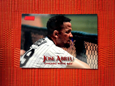 2019 Topps Stadium Club #77 Jose Abreu - Chicago White Sox (Red Foil)