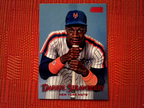 2019 Topps Stadium Club #139 Darryl Strawberry - New York Mets (Red Foil)