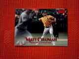 2019 Topps Stadium Club #164 Matt Chapman - Oakland Athletics (Red Foil)