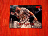 2019 Topps Stadium Club #191 Nick Martini - Oakland Athletics RC (Red Foil)