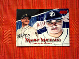 2019 Topps Stadium Club #226 Manny Machado - San Diego Padres (Red Foil)