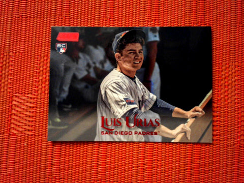 2019 Topps Stadium Club #239 Luis Urias - San Diego Padres RC (Red Foil)