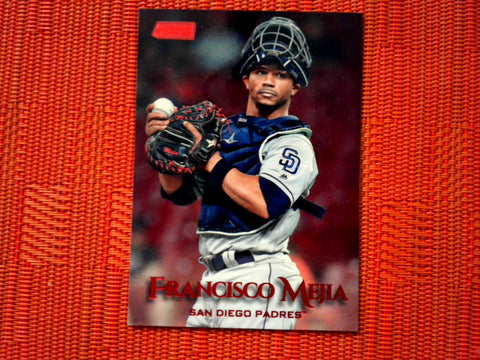 2019 Topps Stadium Club #269 Francisco Mejia - San Diego Padres (Red Foil)