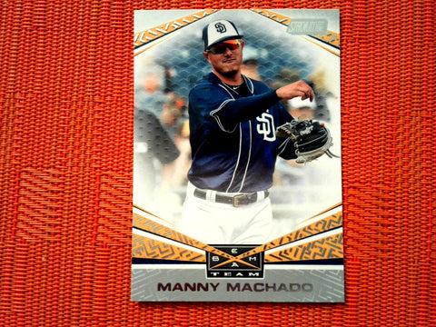 2019 Stadium Club BT-11 Manny Machado - San Diego Padres (Beam Team)