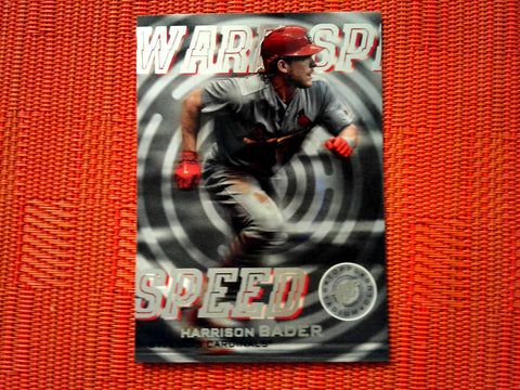 2019 Stadium Club Warp Speed #WS-5 Harrison Bader