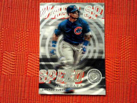 2019 Stadium Club Warp Speed #WS-14 Javier Baez