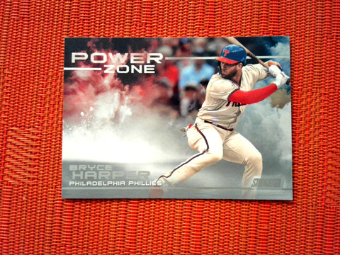 2019 Stadium Club PZ-3 Bryce Harper - Philadelphia Phillies (Power Zone)