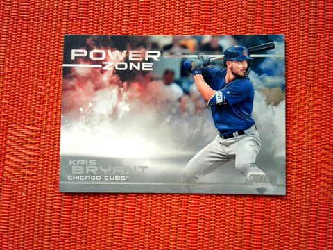 2019 Stadium Club PZ-8 Kris Bryant - Chicago Cubs (Power Zone)