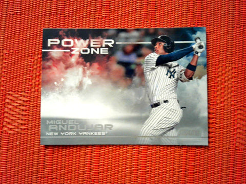 2019 Stadium Club PZ-12 Miguel Andujar - New York Yankees (Power Zone)