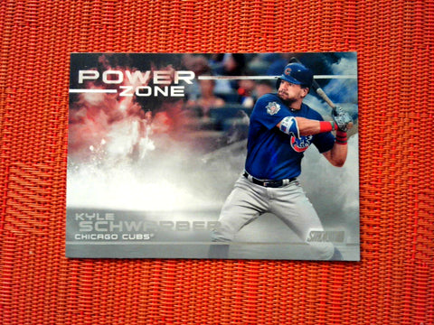 2019 Stadium Club PZ-16 Kyle Schwarber - Chicago Cubs (Power Zone)