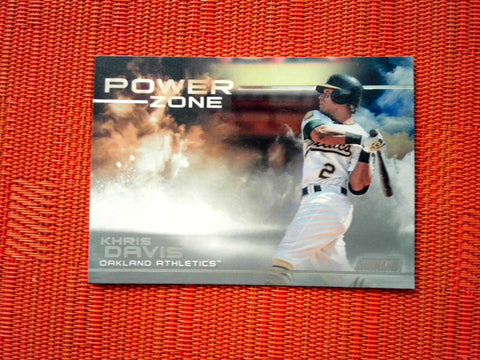 2019 Stadium Club PZ-19 Khris Davis - Oakland Athletics (Power Zone)