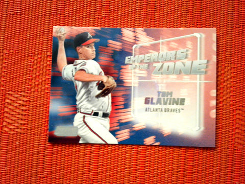 2019 Stadium Club EZ-7 Tom Glavine - Atlanta Braves (Emperors of the Zone)