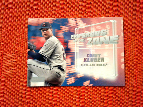 2019 Stadium Club EZ-11 Corey Kluber - Cleveland Indians (Emperors of the Zone)