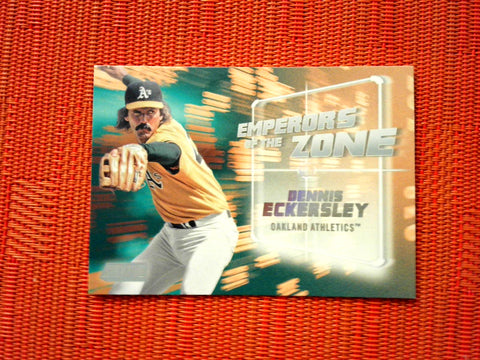 2019 Stadium Club EZ-18 Dennis Eckersley - Oakland Athletics (Emperors of the Zone)