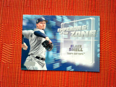 2019 Stadium Club EZ-20 Blake Snell - Tampa Bay Rays (Emperors of the Zone)