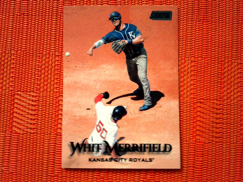 2019 Topps Stadium Club #177 Whit Merrifield - Kansas City Royals (Black Foil)