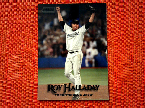 2019 Topps Stadium Club #206 Roy Halladay - Toronto Blue Jays (Black Foil)