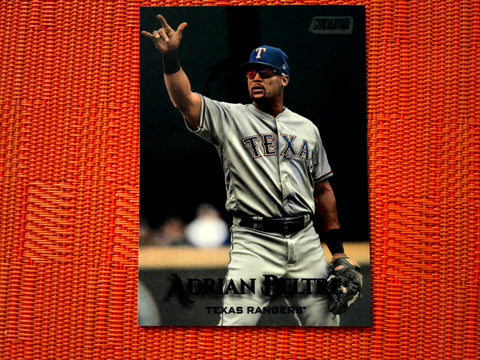 2019 Topps Stadium Club #275 Adrian Beltre - Texas Rangers (Black Foil)