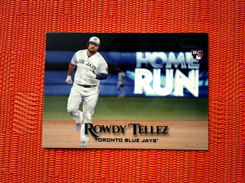 2019 Topps Stadium Club #293 Rowdy Tellez - Toronto Blue Jays RC (Black Foil)