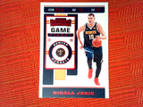 2019-20 Panini Contenders NBA Basketball - 85 Nikola Jokic - Denver Nuggets (Red Foil)