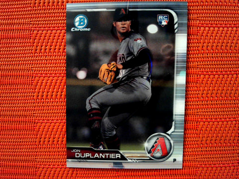 2019 Bowman Chrome #59 Jon Duplantier - Arizona Diamondbacks RC (Chrome)