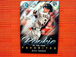 2019 Bowman #ROYF-1 Kyle Tucker - Houston Astros (Chrome Rookie of the Year Favorites Set)