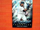 2019 Bowman #ROYF-10 Christin Stewart - Detroit Tigers (Chrome Rookie of the Year Favorites Set)