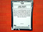 2019 Bowman #BTP-33 Joey Bart - San Francisco Giants (Chrome Bowman Scouts' Top 100 Set)