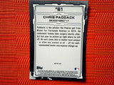 2019 Bowman #BTP-61 Chris Paddack - San Diego Padres (Chrome Bowman Scouts' Top 100 Set)