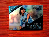 2019 Bowman #RFTS-19 Brent Honeywell - Tampa Bay Rays (Chrome Ready for the Show Set)